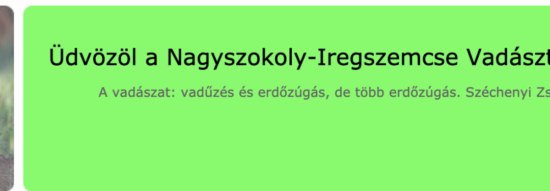 Nagyszokoly-Iregszemcse Jagdverein – Ungarn, Bezirk Somogy